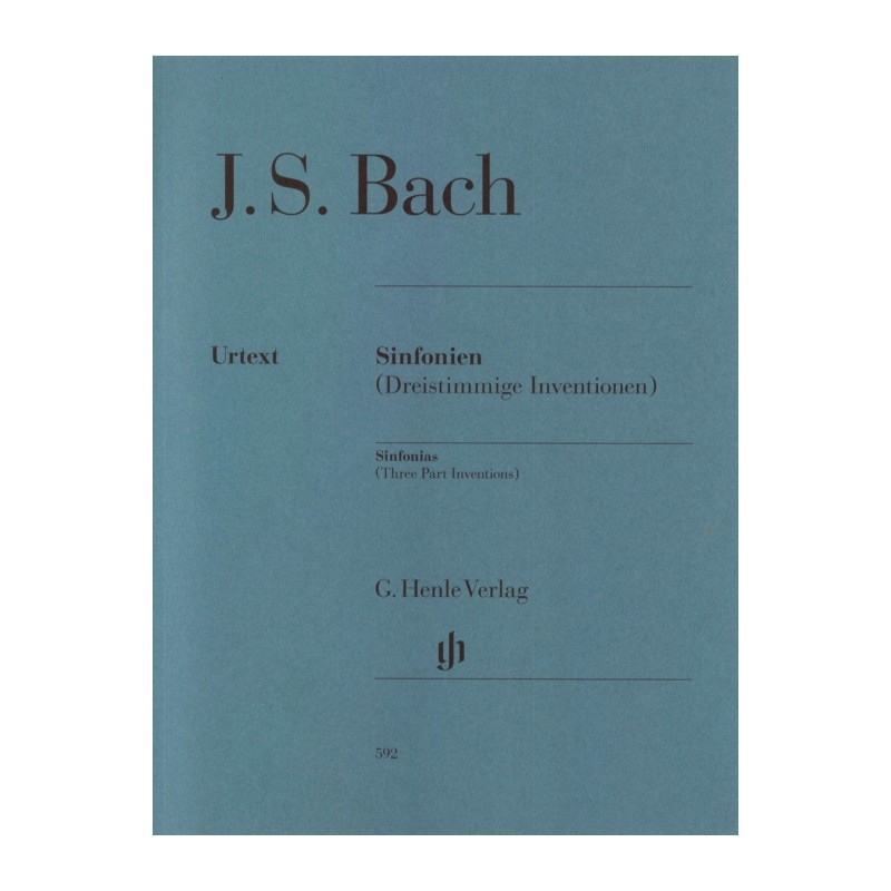 SINFONIEN (DREISTIMMIGE INVENTIONEN) (SCHEIDELER)