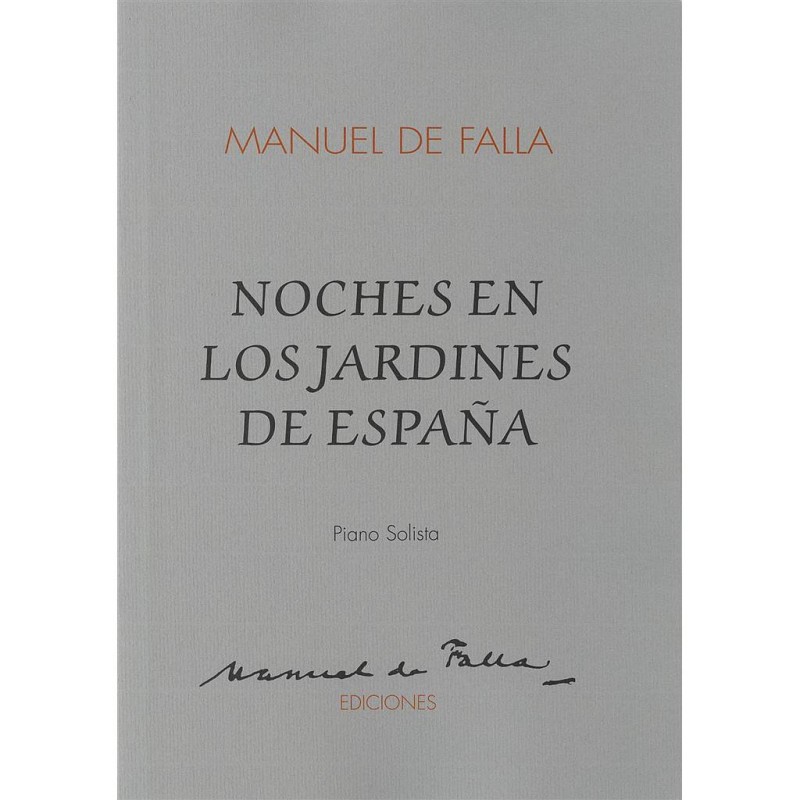 NOCHES EN LOS JARDINES DE ESPAÑA