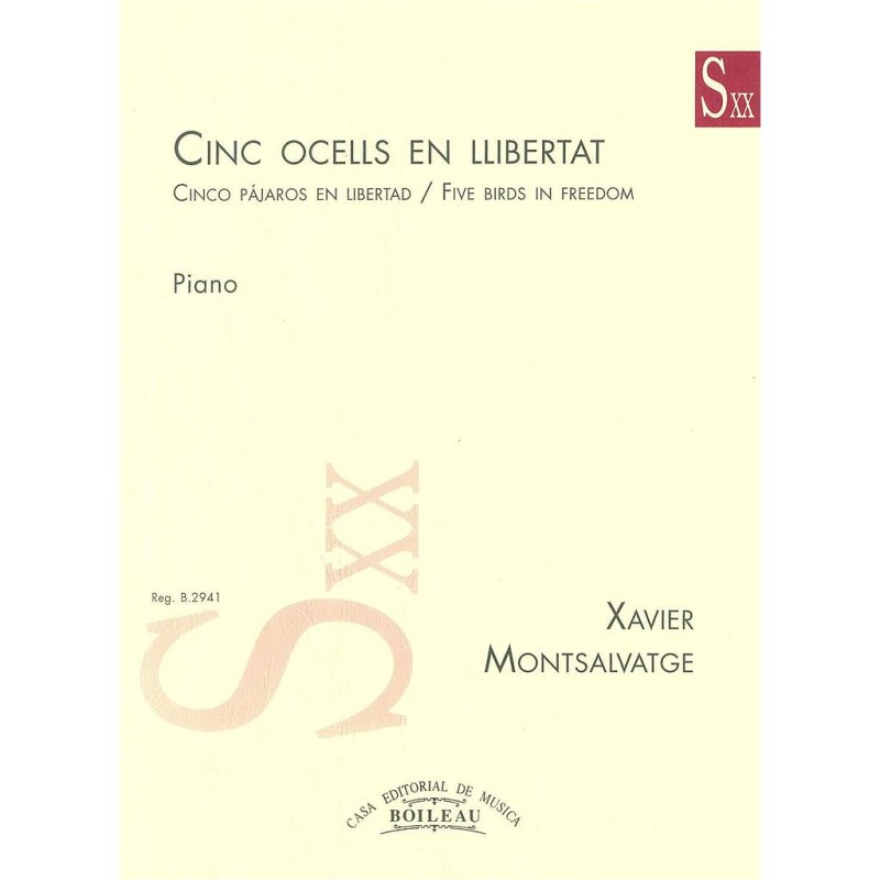 5 OCELLS EN LLIBERTAT /5 PÁJAROS EN LIBERTAD
