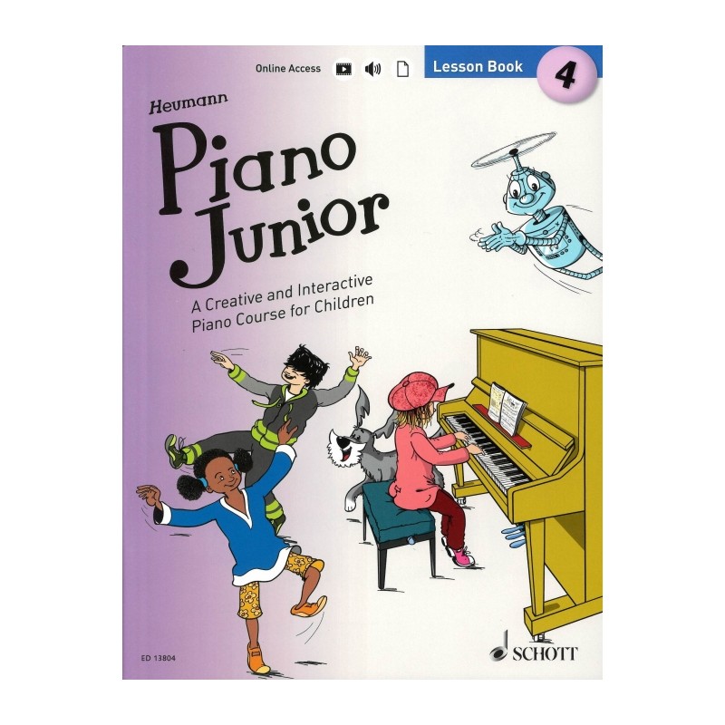 PIANO JUNIOR LESSON BOOK 4
