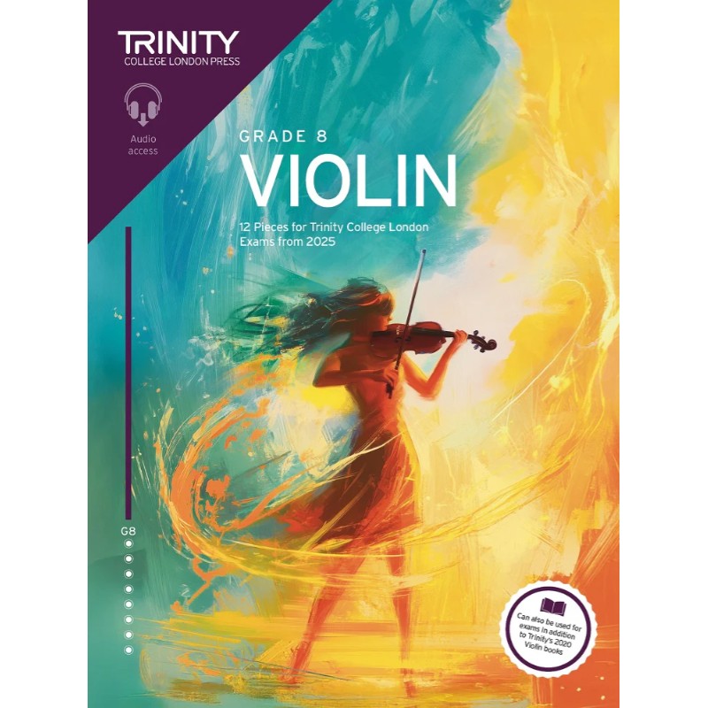 Violin Exam Pieces from 2025 Grade 8