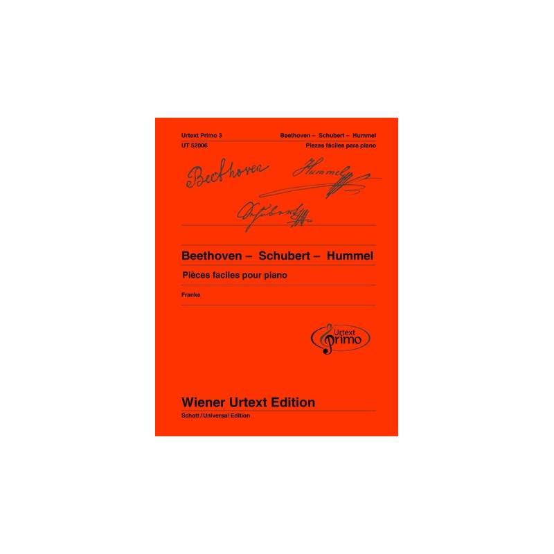 BEETHOVEN - SCHUBERT - HUMMEL