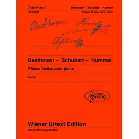 BEETHOVEN - SCHUBERT - HUMMEL