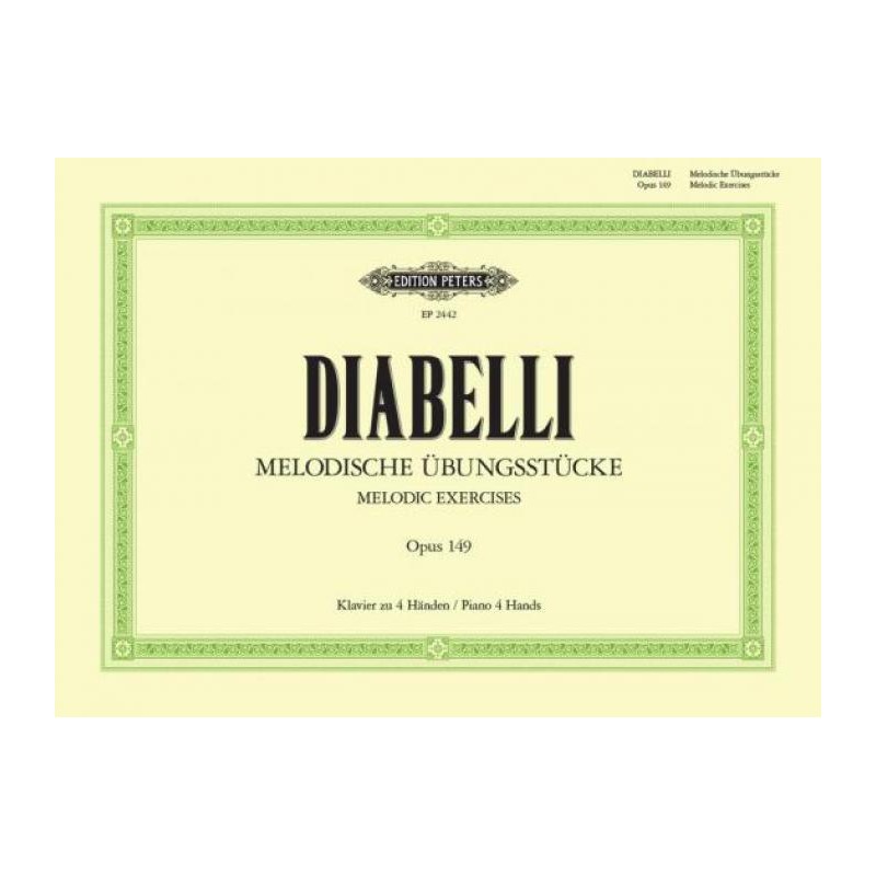 MELODIOUS EXERCISES OP.149