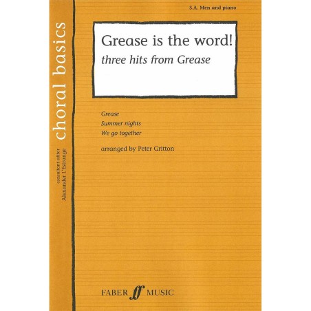 GREASE IS THE WORD! (SAT)