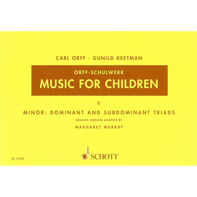 Music for children 5 - Minor: Dominant and subdominant triads