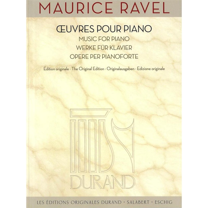 OEUVRES POUR PIANO