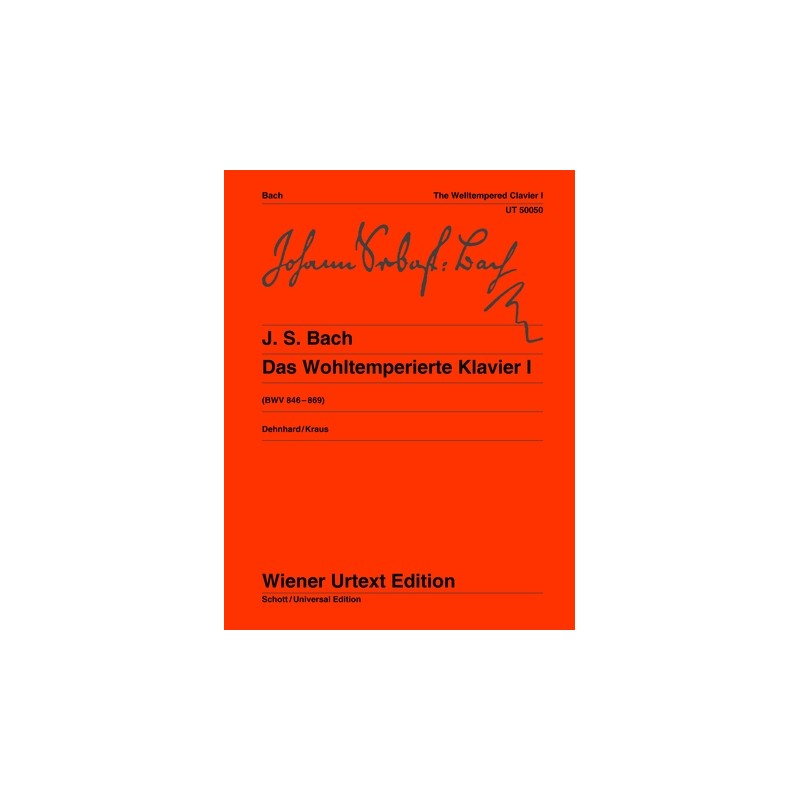 DAS WOHLTEMPERIERTE KLAVIER 1 BWV.846-869