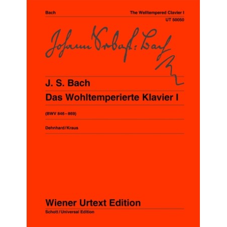 DAS WOHLTEMPERIERTE KLAVIER 1 BWV.846-869