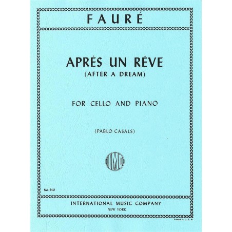 APRES UN REVE
