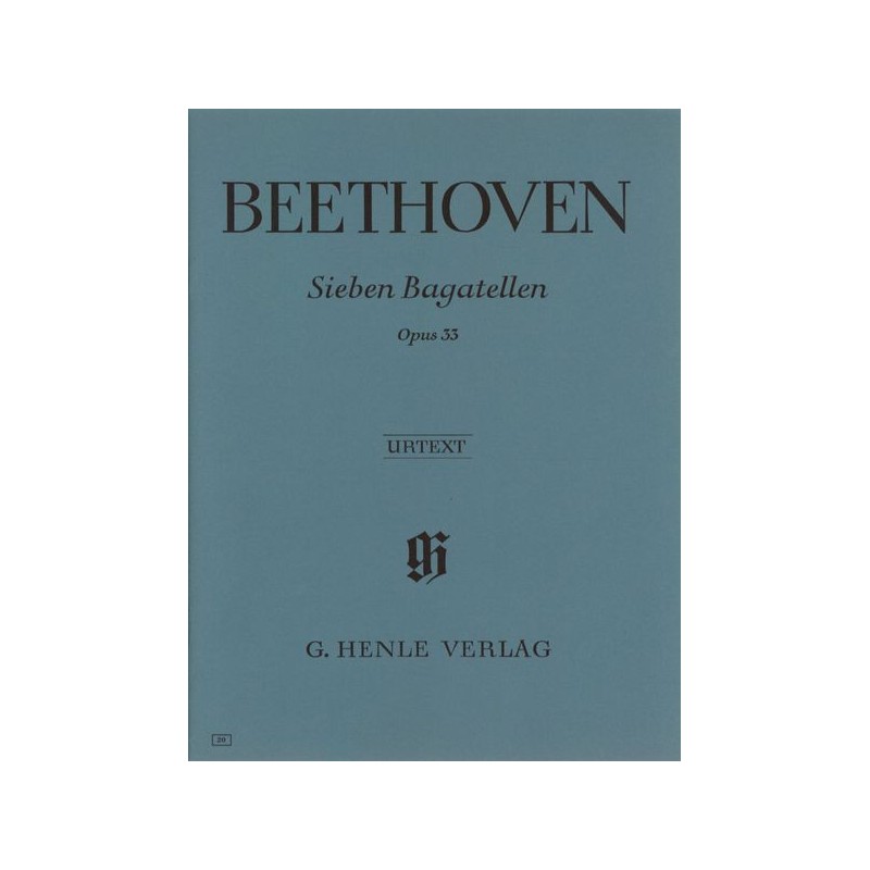 7 BAGATELLES OP.33