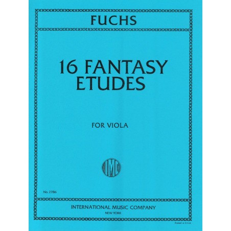16 Fantasy Etudes
