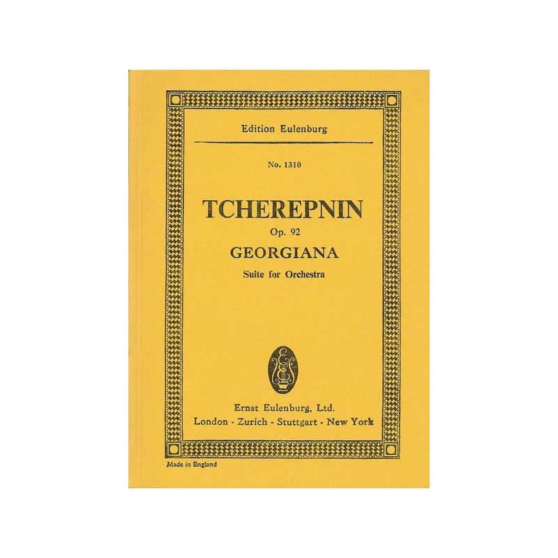 GEORGIANA OP.92 - SUITE FOR ORCHESTRA