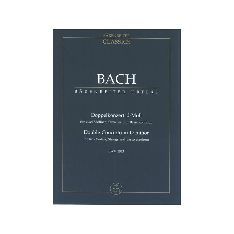 DOPPELKONZERT D-MOLL BWV.1043