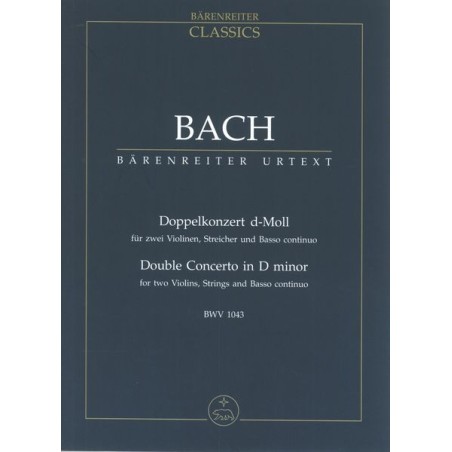 DOPPELKONZERT D-MOLL BWV.1043
