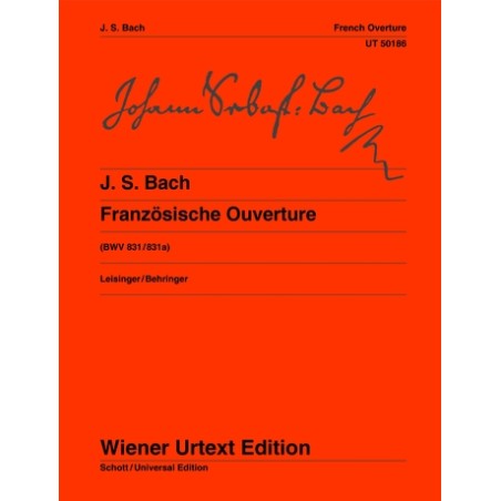 FRANZOSISCHE OUVERTURE BWV.831-831A