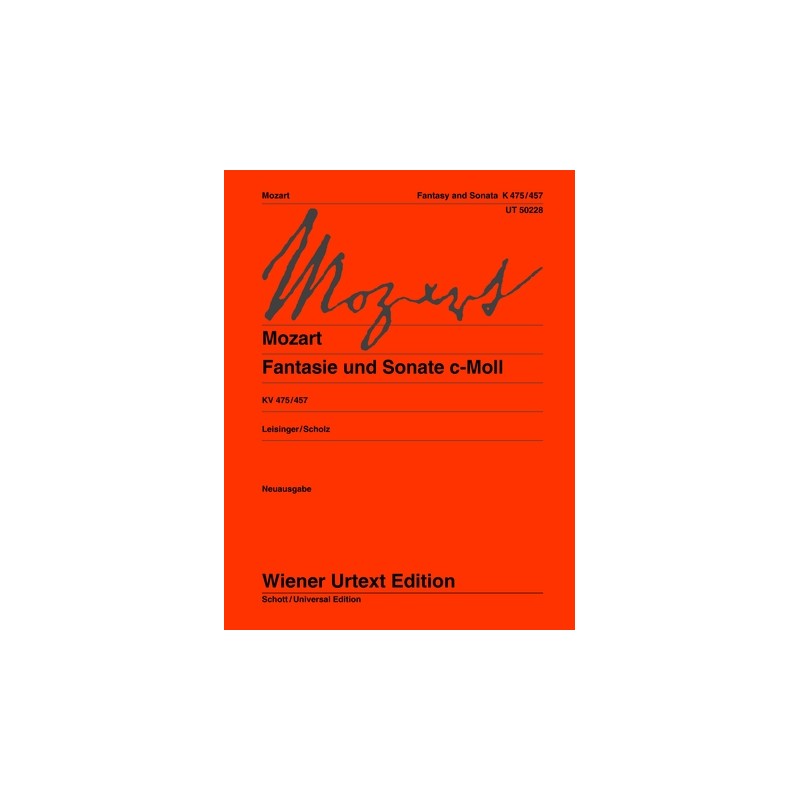 FANTASIE KV.475 & SONATE C-MOLL KV.457
