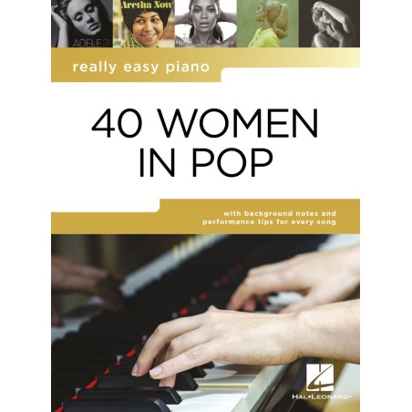 Really Easy Piano 40 Women in Pop