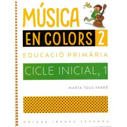 MUSICA EN COLORS 2. EDUC.PRIM. CICLE INICIAL 1
