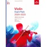 VIOLIN EXAM PACK 2020-2023 INITIAL GRADE