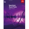 SPECIMEN AURAL TEST INITIAL GRADE