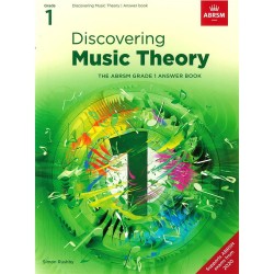 Discovering Music Theory Grade 1 Answer book