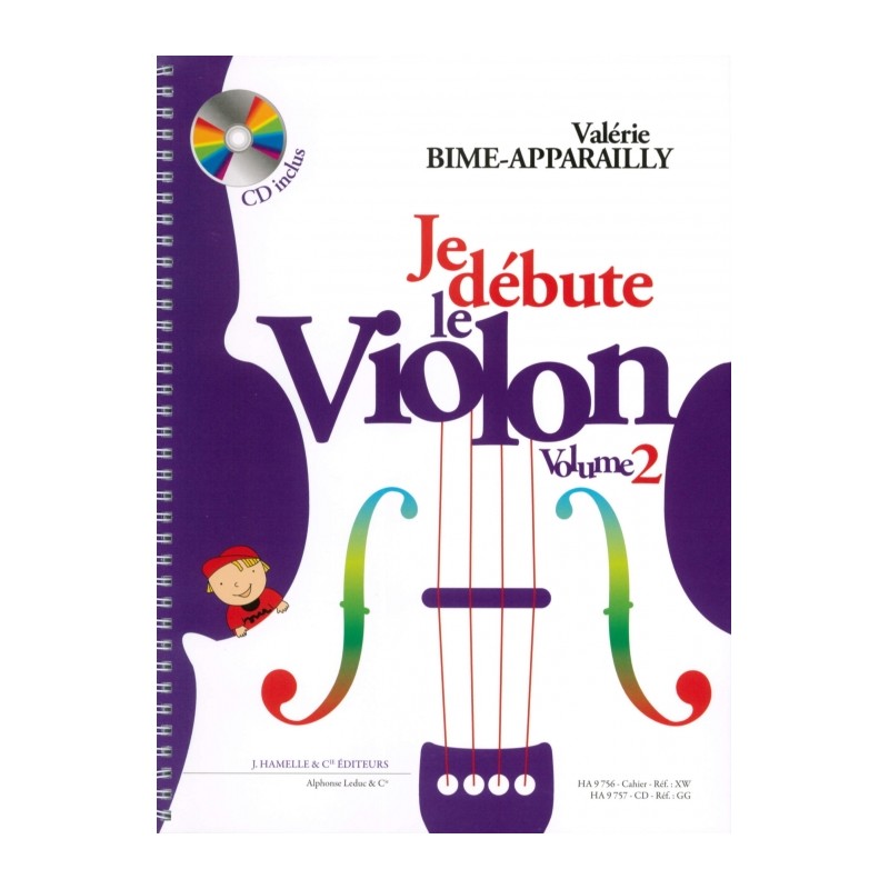 JE DEBUTE LE VIOLON VOL.2