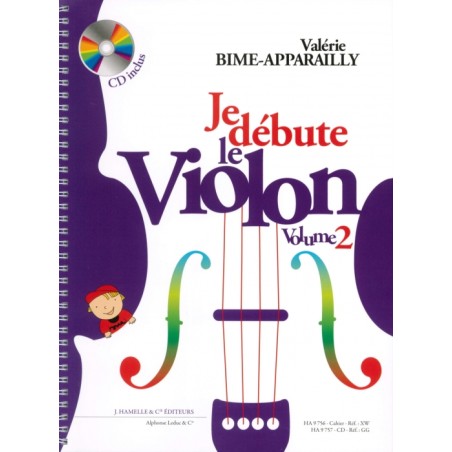 JE DEBUTE LE VIOLON VOL.2