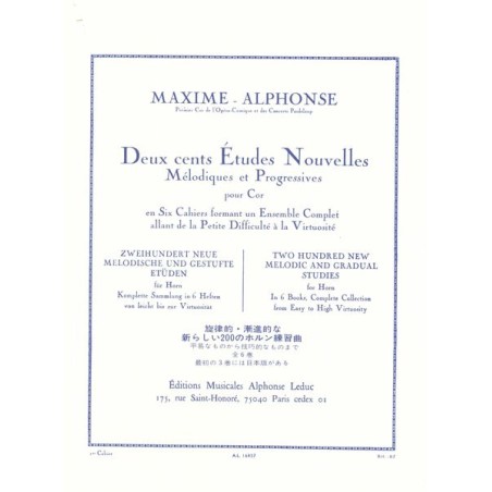 200 ETUDES NOUVELLES 1