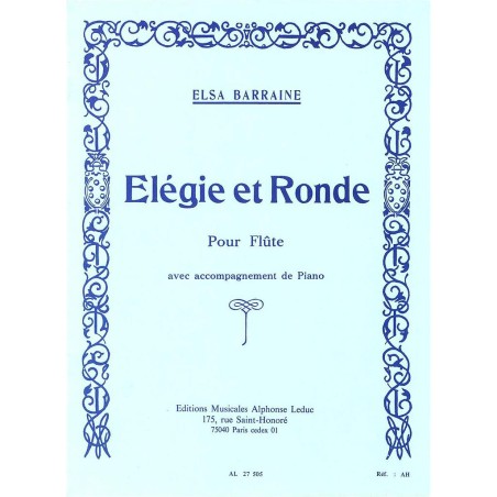 ELEGIE ET RONDE