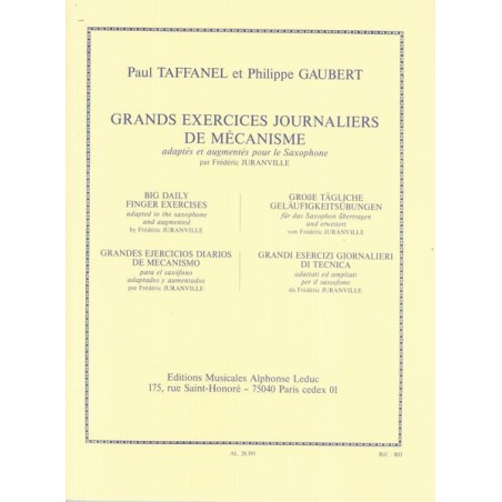GRANDS EXERCICES JOURNALIERS DE MECANISM