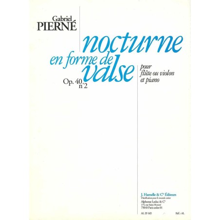 NOCTURNE EN FORME DE VALSE OP.40/2