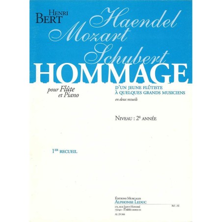 HOMAGE 2E ANNEE (1ER RECUEIL)