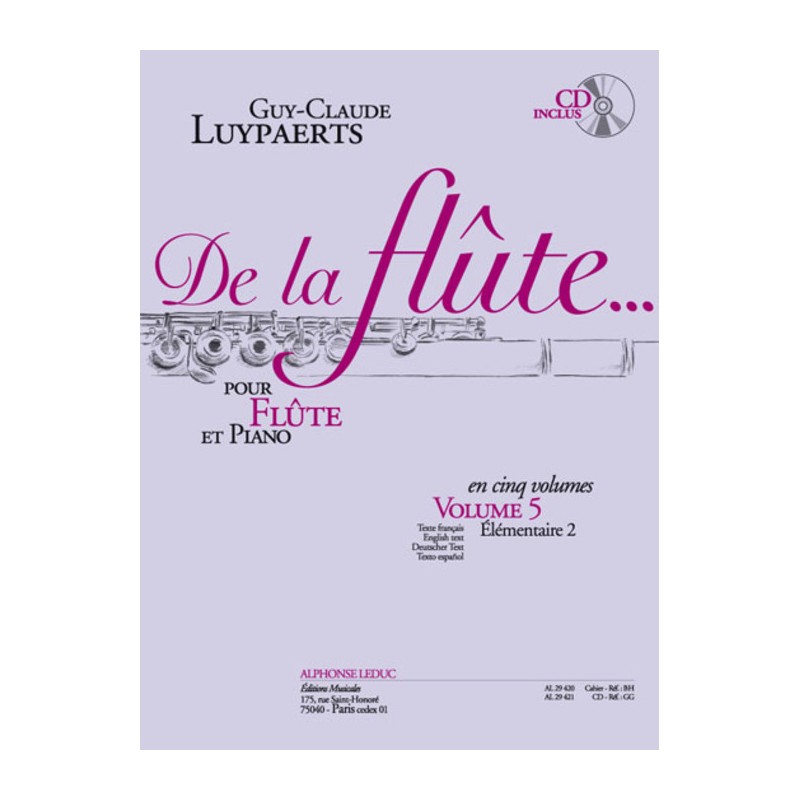 DE LA FLUTE 5