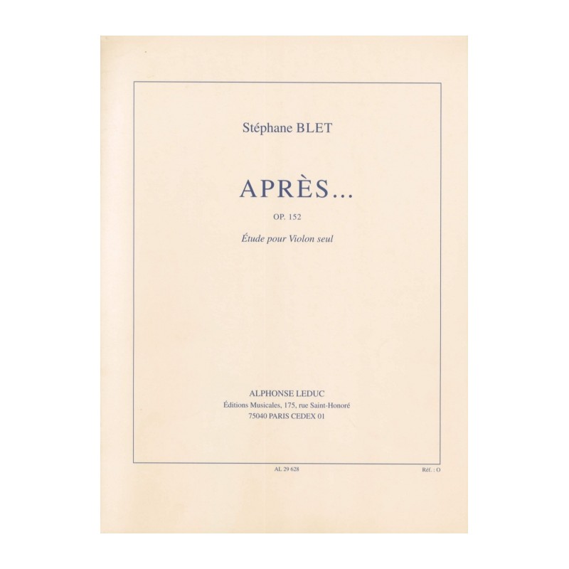 APRES... OP.152