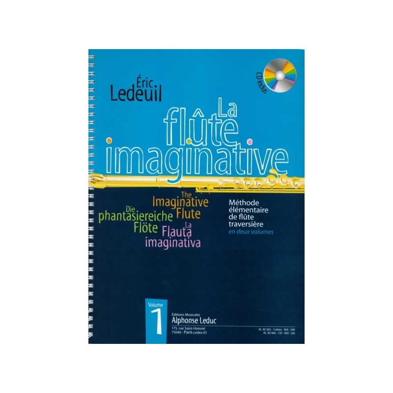 LA FLUTE IMAGINATIVE VOL.1 (METHODE ELEM.)