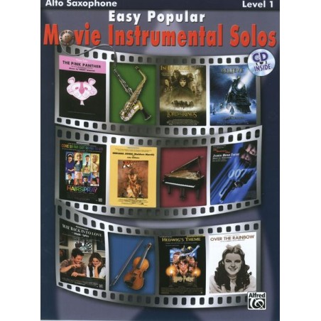 EASY POPULAR MOVIE INSTRUMENTAL SOLOS