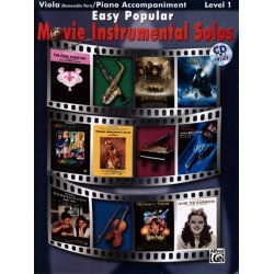 EASY POPULAR MOVIE INSTRUMENTAL SOLOS