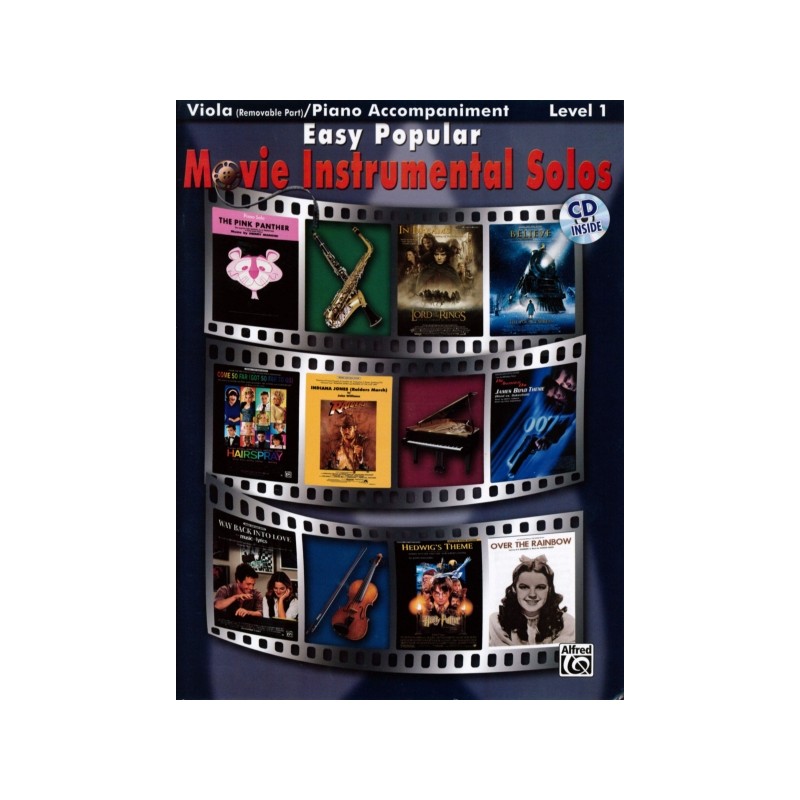 EASY POPULAR MOVIE INSTRUMENTAL SOLOS