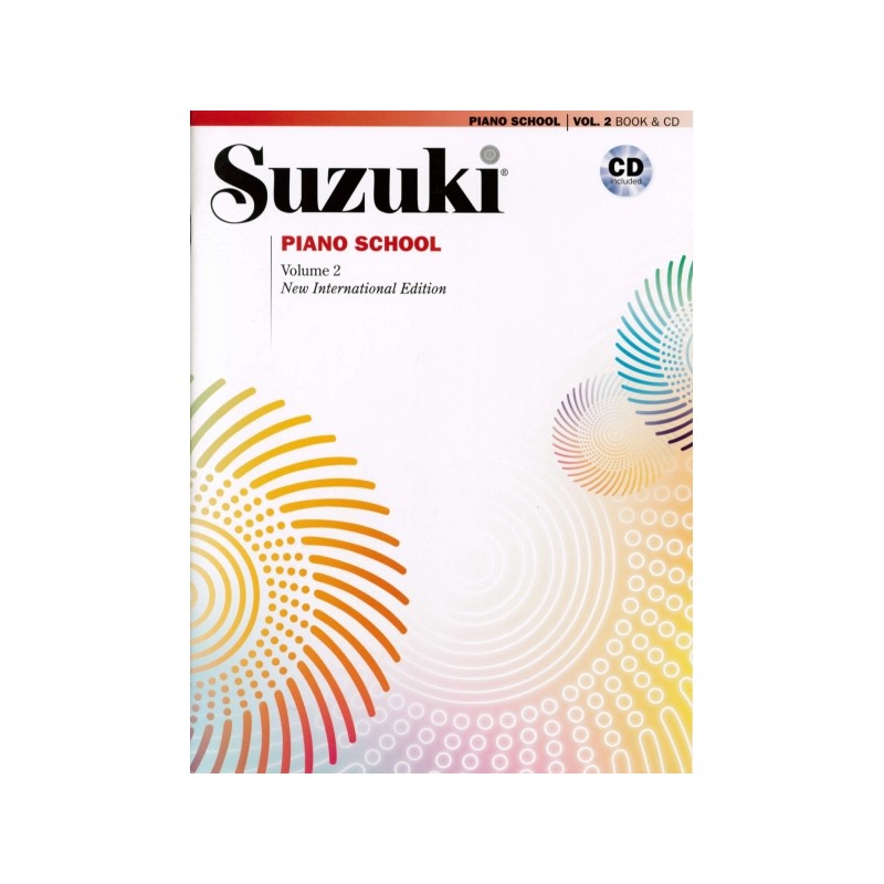 SUZUKI PIANO SCHOOL VOL.2 + CD
