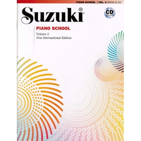 SUZUKI PIANO SCHOOL VOL.2 + CD