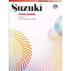 SUZUKI PIANO SCHOOL VOL.3 + CD