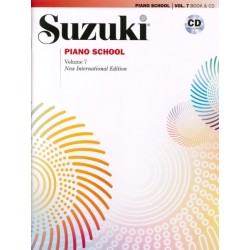 SUZUKI PIANO SCHOOL VOL.7 + CD