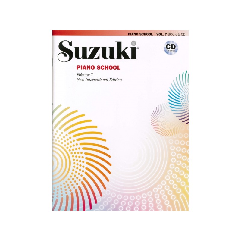 SUZUKI PIANO SCHOOL VOL.7 + CD