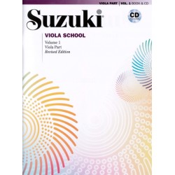 SUZUKI VIOLA SCHOOL VOL.1 + CD