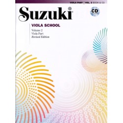 SUZUKI VIOLA SCHOOL VOL.2 + CD