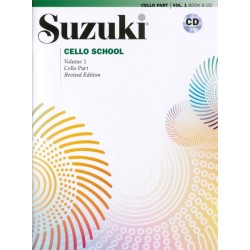 SUZUKI CELLO SCHOOL VOL.1 + CD