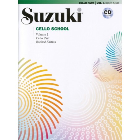 SUZUKI CELLO SCHOOL VOL.1 + CD