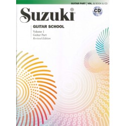 SUZUKI GUITAR SCHOOL 1 + CD