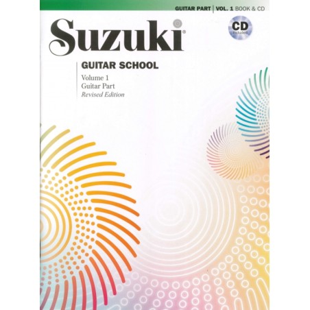 SUZUKI GUITAR SCHOOL 1 + CD